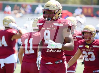 Thumbnail 2 in Eastside Catholic vs. Oaks Christian (Honor Bowl) photogallery.