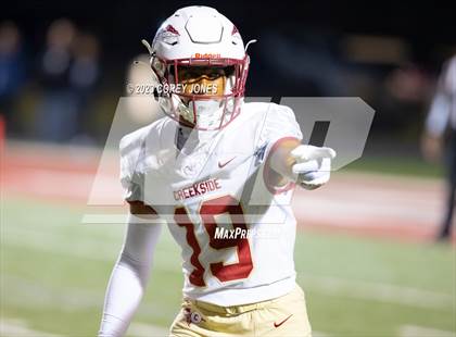 Thumbnail 2 in Creekside vs Warner Robins (GHSA 5A 3rd Round) photogallery.