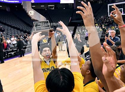 Thumbnail 2 in Damien vs. Clovis North (CIF State D1 Final) photogallery.