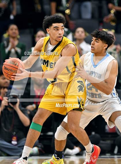 Thumbnail 1 in Damien vs. Clovis North (CIF State D1 Final) photogallery.