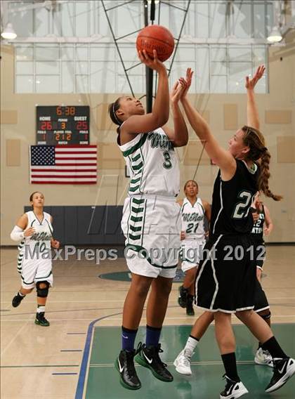 Thumbnail 3 in Valley Center vs. McNair (So Cal Holiday Prep Classic) photogallery.