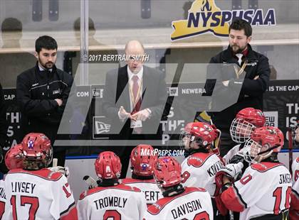 Thumbnail 2 in Beekmantown vs. St. Lawrence Central (NYSPHSAA Division 2 Semifinal) photogallery.