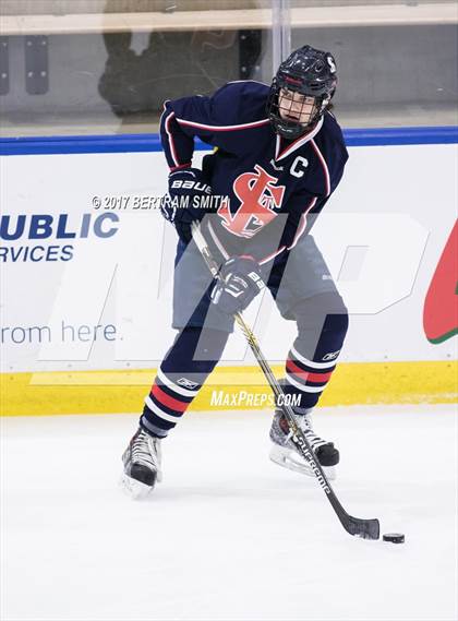 Thumbnail 3 in Beekmantown vs. St. Lawrence Central (NYSPHSAA Division 2 Semifinal) photogallery.