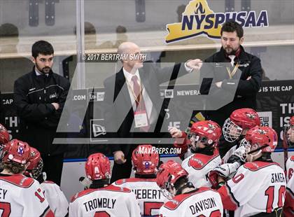 Thumbnail 2 in Beekmantown vs. St. Lawrence Central (NYSPHSAA Division 2 Semifinal) photogallery.