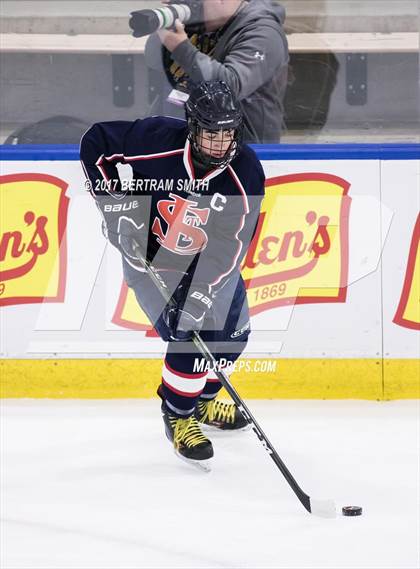 Thumbnail 2 in Beekmantown vs. St. Lawrence Central (NYSPHSAA Division 2 Semifinal) photogallery.