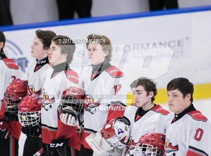 Thumbnail 2 in Beekmantown vs. St. Lawrence Central (NYSPHSAA Division 2 Semifinal) photogallery.