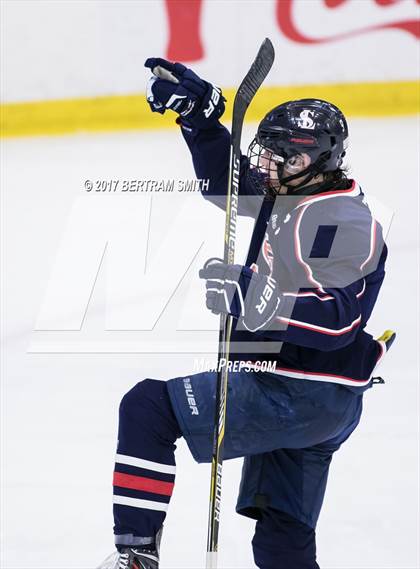 Thumbnail 3 in Beekmantown vs. St. Lawrence Central (NYSPHSAA Division 2 Semifinal) photogallery.