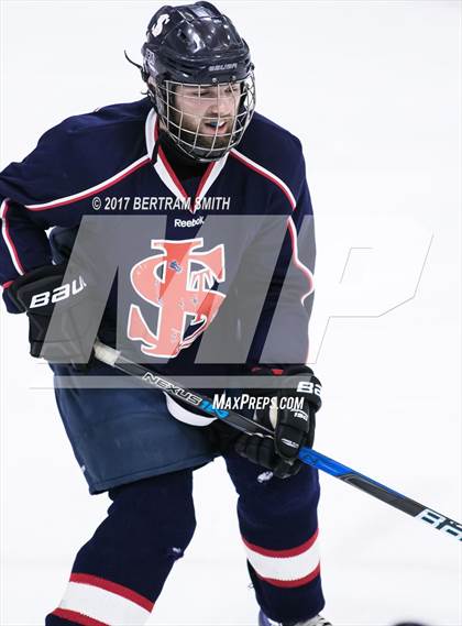 Thumbnail 1 in Beekmantown vs. St. Lawrence Central (NYSPHSAA Division 2 Semifinal) photogallery.