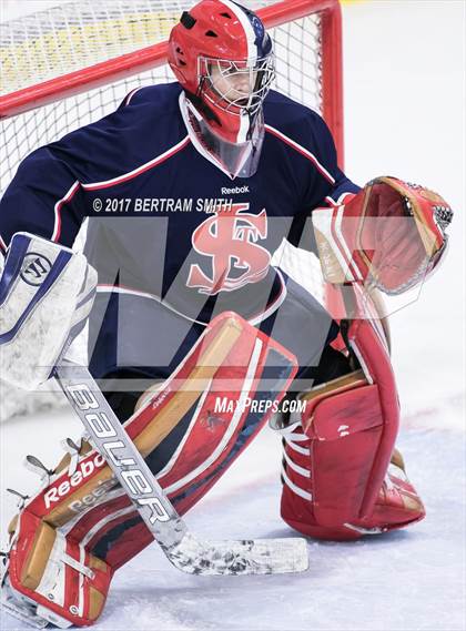 Thumbnail 3 in Beekmantown vs. St. Lawrence Central (NYSPHSAA Division 2 Semifinal) photogallery.