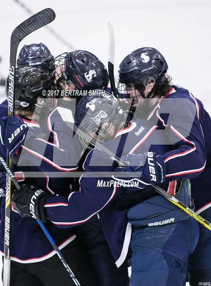 Thumbnail 2 in Beekmantown vs. St. Lawrence Central (NYSPHSAA Division 2 Semifinal) photogallery.