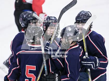 Thumbnail 1 in Beekmantown vs. St. Lawrence Central (NYSPHSAA Division 2 Semifinal) photogallery.