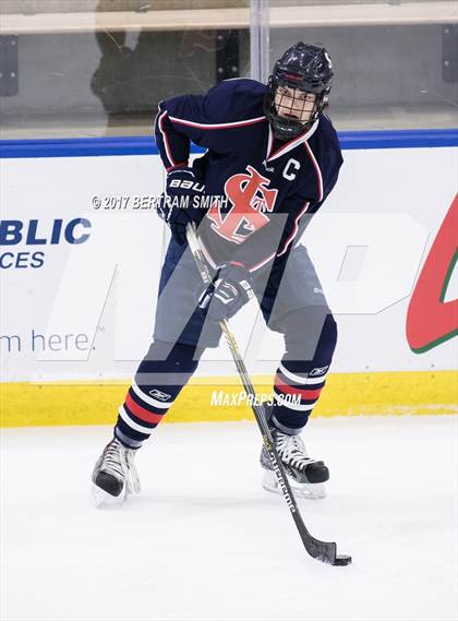 Thumbnail 1 in Beekmantown vs. St. Lawrence Central (NYSPHSAA Division 2 Semifinal) photogallery.