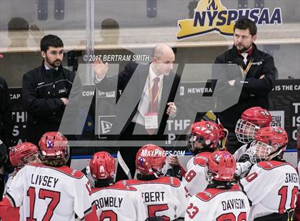 Thumbnail 1 in Beekmantown vs. St. Lawrence Central (NYSPHSAA Division 2 Semifinal) photogallery.