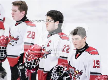 Thumbnail 2 in Beekmantown vs. St. Lawrence Central (NYSPHSAA Division 2 Semifinal) photogallery.