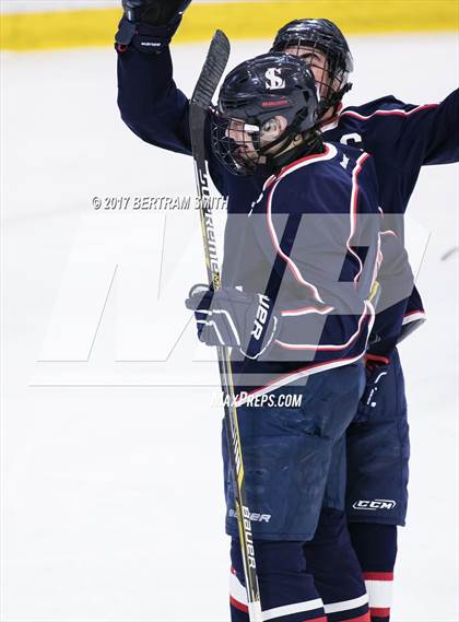 Thumbnail 2 in Beekmantown vs. St. Lawrence Central (NYSPHSAA Division 2 Semifinal) photogallery.