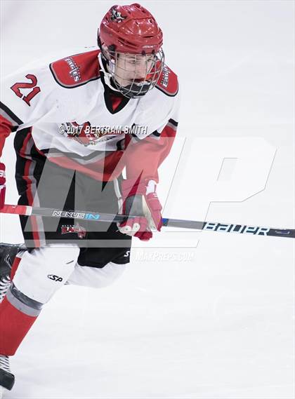 Thumbnail 3 in Beekmantown vs. St. Lawrence Central (NYSPHSAA Division 2 Semifinal) photogallery.