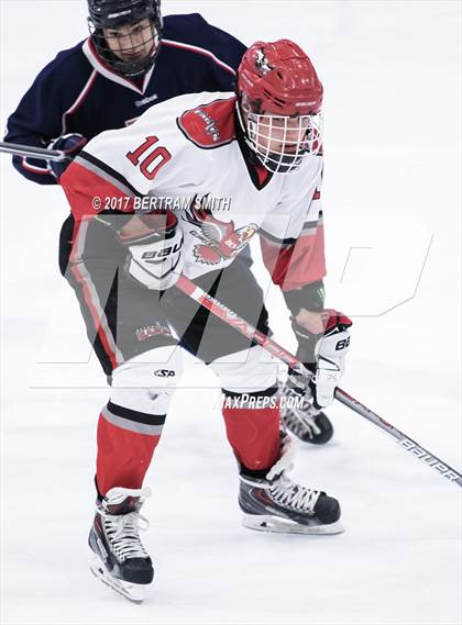 Thumbnail 3 in Beekmantown vs. St. Lawrence Central (NYSPHSAA Division 2 Semifinal) photogallery.