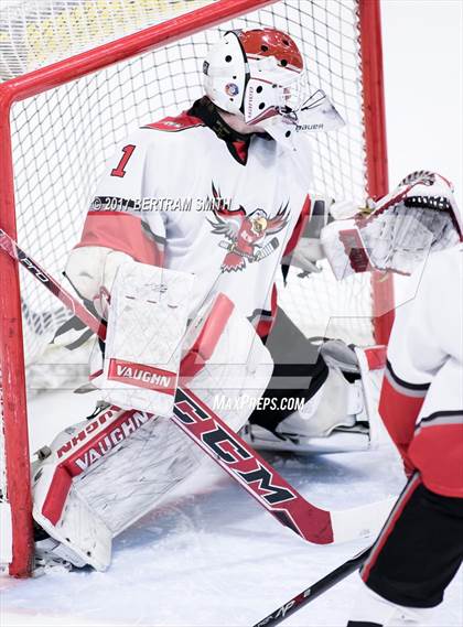 Thumbnail 1 in Beekmantown vs. St. Lawrence Central (NYSPHSAA Division 2 Semifinal) photogallery.