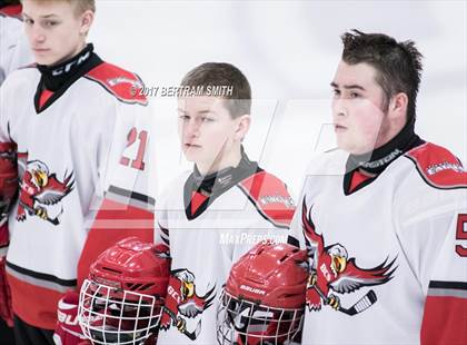 Thumbnail 3 in Beekmantown vs. St. Lawrence Central (NYSPHSAA Division 2 Semifinal) photogallery.
