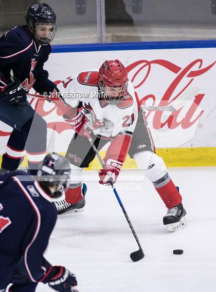 Thumbnail 2 in Beekmantown vs. St. Lawrence Central (NYSPHSAA Division 2 Semifinal) photogallery.