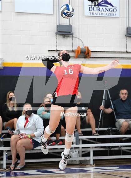 Thumbnail 2 in Village Christian vs. Archbishop Mitty (Durango Fall Classic) photogallery.
