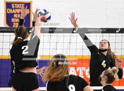 Thumbnail 2 in Village Christian vs. Archbishop Mitty (Durango Fall Classic) photogallery.