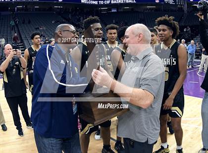 Thumbnail 3 in Bishop Montgomery vs. Woodcreek (CIF State Open Division Final) photogallery.