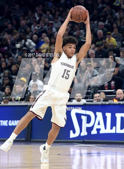 Thumbnail 3 in Bishop Montgomery vs. Woodcreek (CIF State Open Division Final) photogallery.