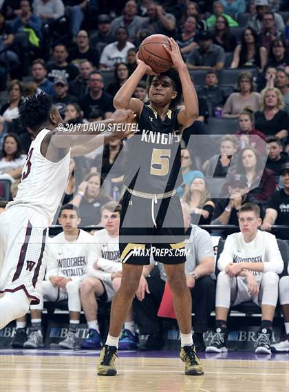 Thumbnail 1 in Bishop Montgomery vs. Woodcreek (CIF State Open Division Final) photogallery.