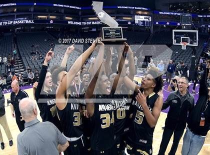 Thumbnail 2 in Bishop Montgomery vs. Woodcreek (CIF State Open Division Final) photogallery.