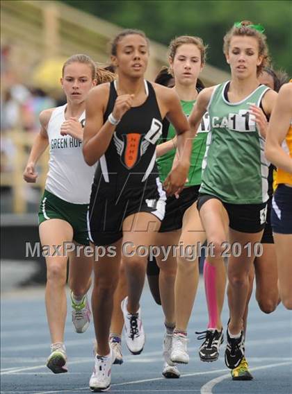 Thumbnail 3 in NCHSAA 4A Track and Field Championships photogallery.