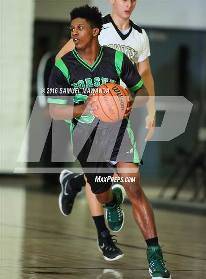 Thumbnail 1 in Calabasas vs Dorsey (West Valley Thanksgiving Tip-Off Classic) photogallery.