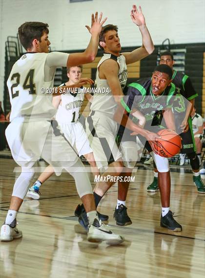 Thumbnail 2 in Calabasas vs Dorsey (West Valley Thanksgiving Tip-Off Classic) photogallery.
