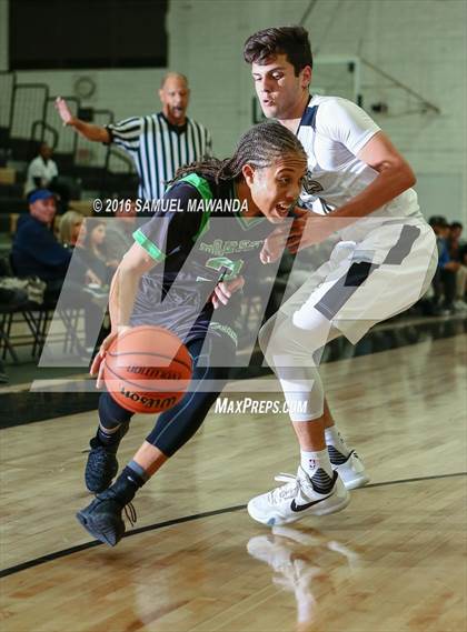 Thumbnail 1 in Calabasas vs Dorsey (West Valley Thanksgiving Tip-Off Classic) photogallery.