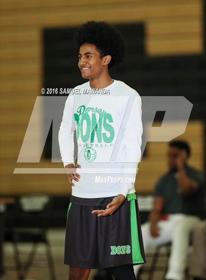 Thumbnail 1 in Calabasas vs Dorsey (West Valley Thanksgiving Tip-Off Classic) photogallery.