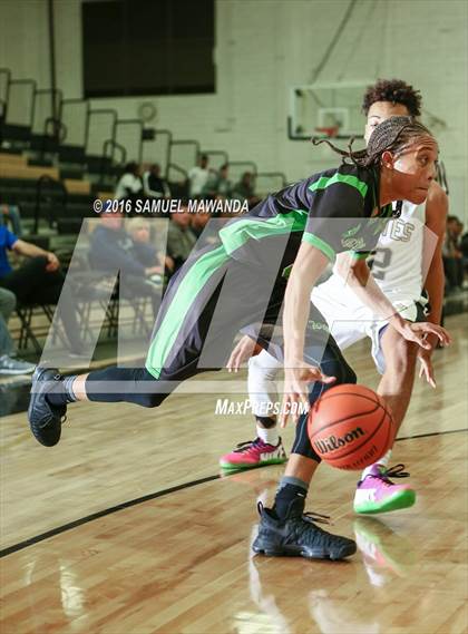 Thumbnail 2 in Calabasas vs Dorsey (West Valley Thanksgiving Tip-Off Classic) photogallery.