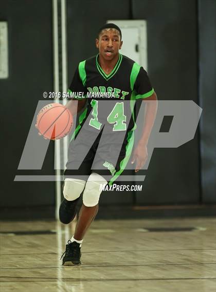 Thumbnail 3 in Calabasas vs Dorsey (West Valley Thanksgiving Tip-Off Classic) photogallery.