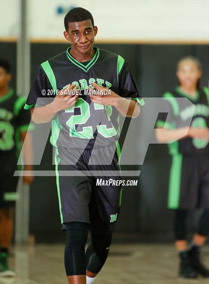 Thumbnail 2 in Calabasas vs Dorsey (West Valley Thanksgiving Tip-Off Classic) photogallery.