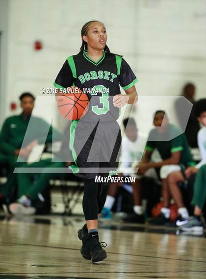 Thumbnail 2 in Calabasas vs Dorsey (West Valley Thanksgiving Tip-Off Classic) photogallery.