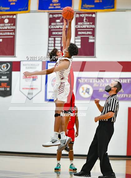 Thumbnail 1 in Penfield @ Aquinas Institute (Section V Class AA Semifinal) photogallery.