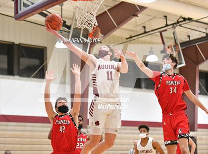 Thumbnail 1 in Penfield @ Aquinas Institute (Section V Class AA Semifinal) photogallery.