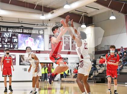 Thumbnail 1 in Penfield @ Aquinas Institute (Section V Class AA Semifinal) photogallery.