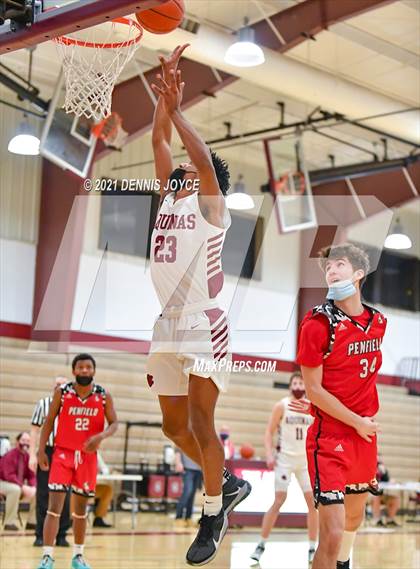 Thumbnail 1 in Penfield @ Aquinas Institute (Section V Class AA Semifinal) photogallery.
