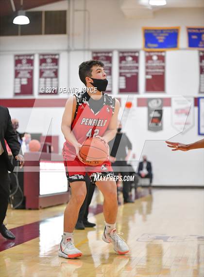 Thumbnail 1 in Penfield @ Aquinas Institute (Section V Class AA Semifinal) photogallery.