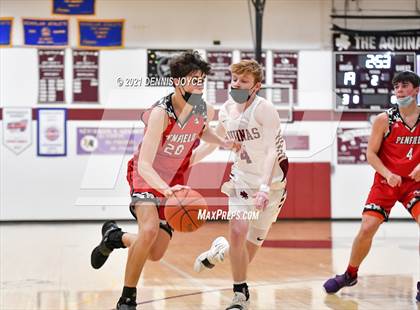 Thumbnail 3 in Penfield @ Aquinas Institute (Section V Class AA Semifinal) photogallery.