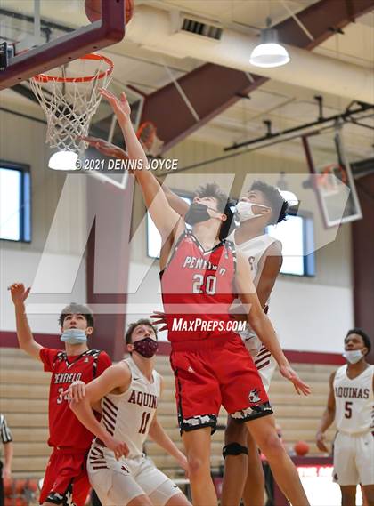 Thumbnail 3 in Penfield @ Aquinas Institute (Section V Class AA Semifinal) photogallery.