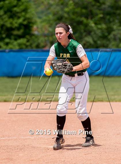 Thumbnail 2 in Kingston vs.  Roosevelt (Section 9 Class AA Final) photogallery.