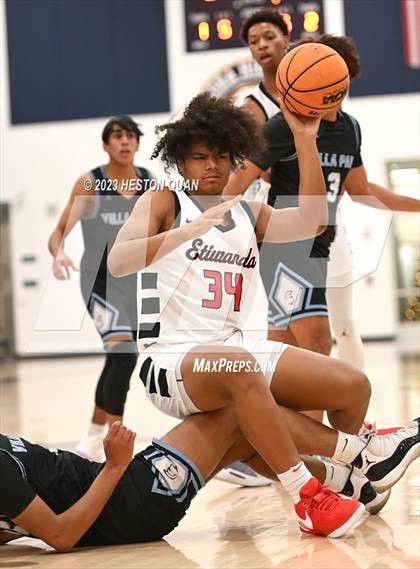 Thumbnail 1 in Villa Park vs. Etiwanda (North OC Championship) photogallery.