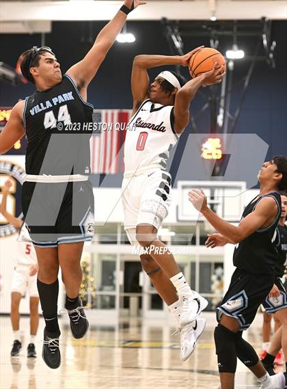 Thumbnail 1 in Villa Park vs. Etiwanda (North OC Championship) photogallery.