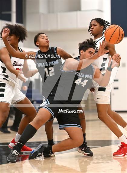 Thumbnail 1 in Villa Park vs. Etiwanda (North OC Championship) photogallery.